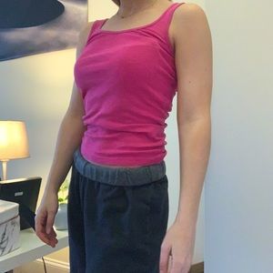 Pink tank top